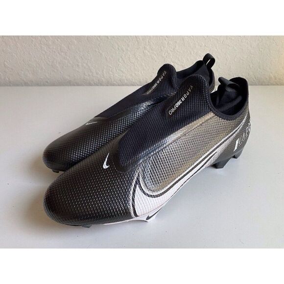 Nike Vapor Edge 360 Pro Football Cleats AO8277-001 Black White Men’s Sz 15 - Picture 7 of 10